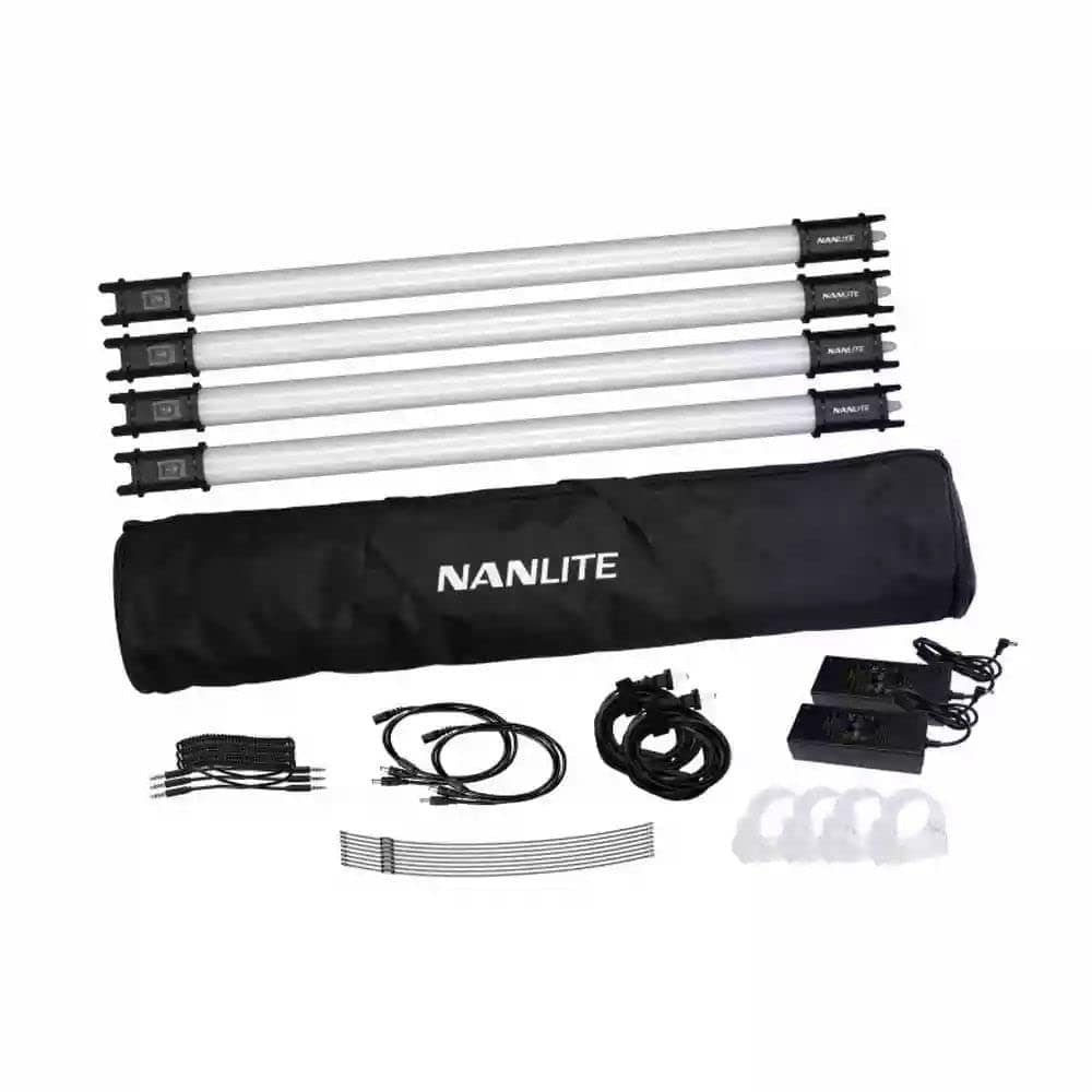 NANLITE 4-Light Kit (15C) Nanlite PavoTube II Second Gen. Family