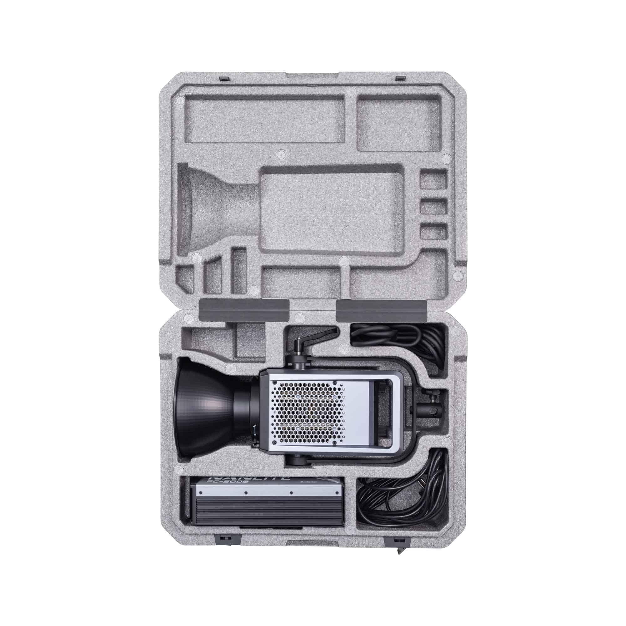 NANLITE Nanlite FC-500B Bicolor LED Photo and Light 520W 2700K-6500K Bluetooth App Control 2.4G 12 Built-in Effects (FC500B)