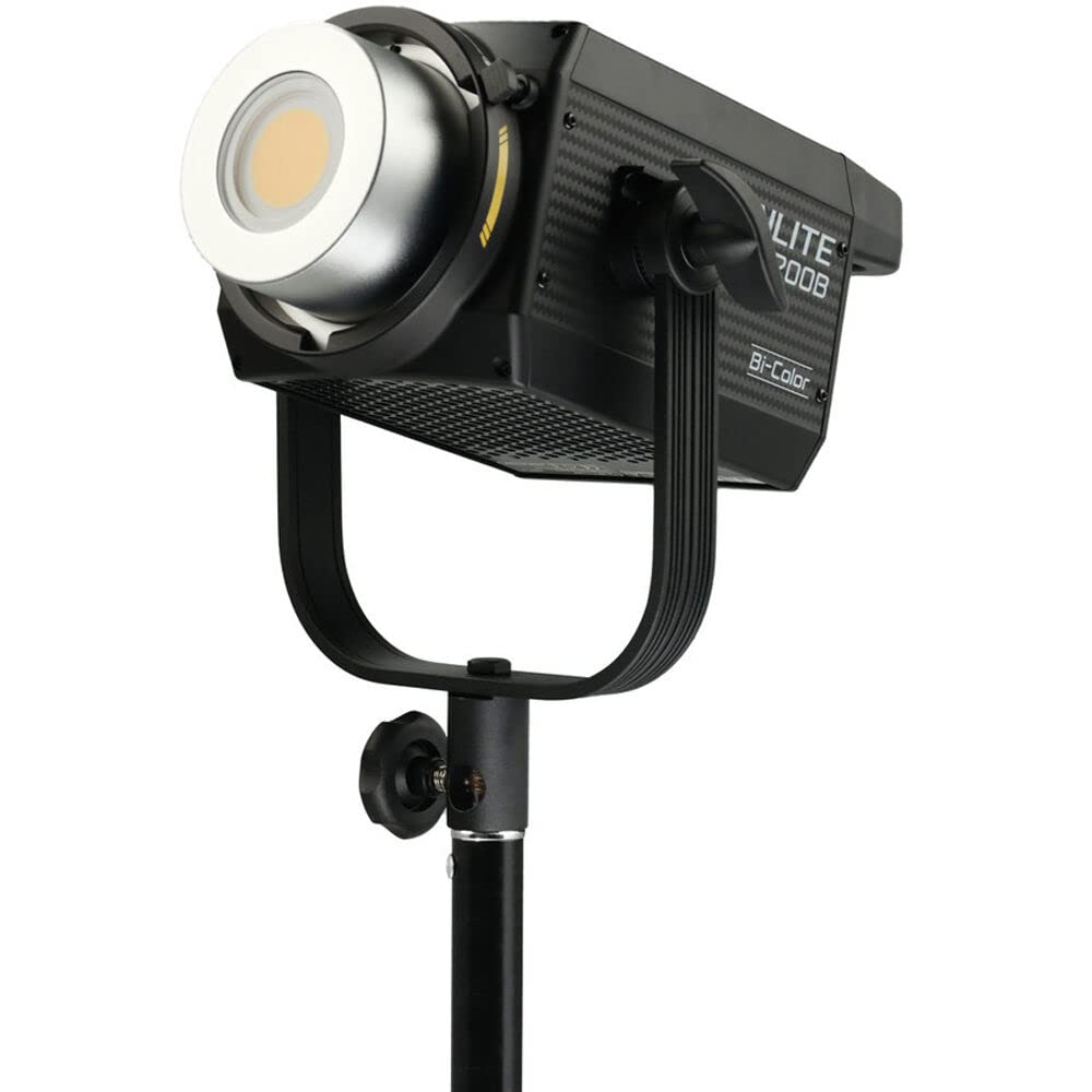 NANLITE Nanlite FS-200B Bi-Color Studio Spotlight, 2700K-6500K, Bluetooth, 2.4G, Bowens Mount