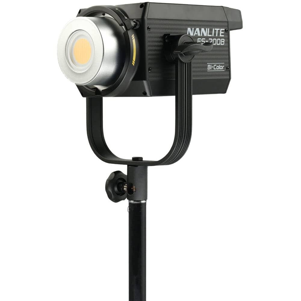 NANLITE Nanlite FS-200B Bi-Color Studio Spotlight, 2700K-6500K, Bluetooth, 2.4G, Bowens Mount