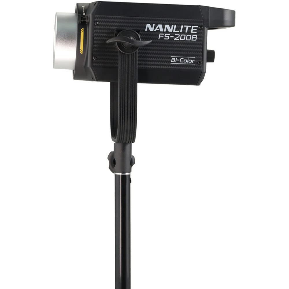 NANLITE Nanlite FS-200B Bi-Color Studio Spotlight, 2700K-6500K, Bluetooth, 2.4G, Bowens Mount
