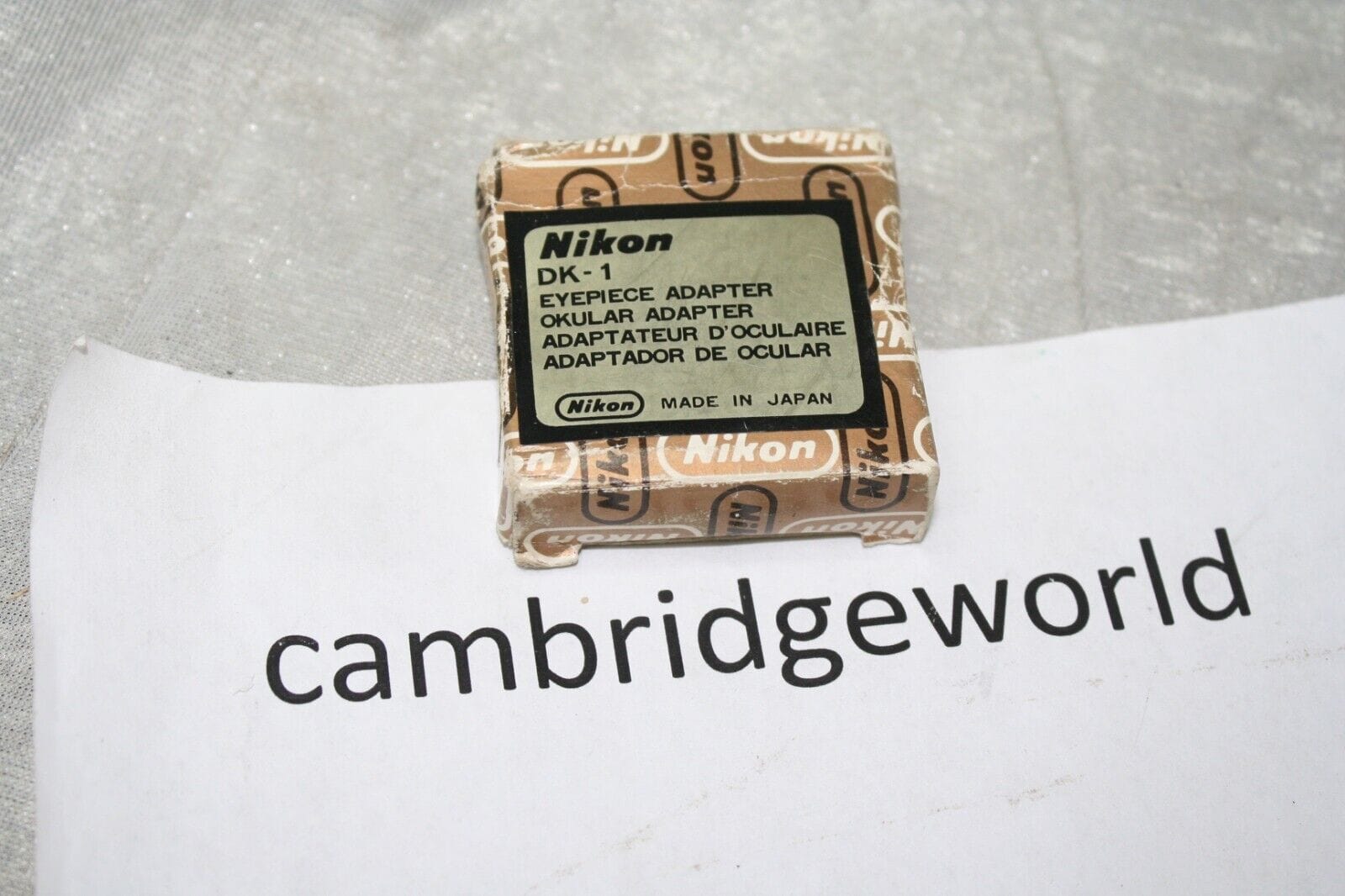 Nikon Cameras & Photo:Camera, Drone & Photo Accessories:Viewfinders & Eyecups NIKON DK-1 EYEPIECE ADAPTER GENUINE NIKON  BRAND NEW OLD STOCK in NIKON BOX