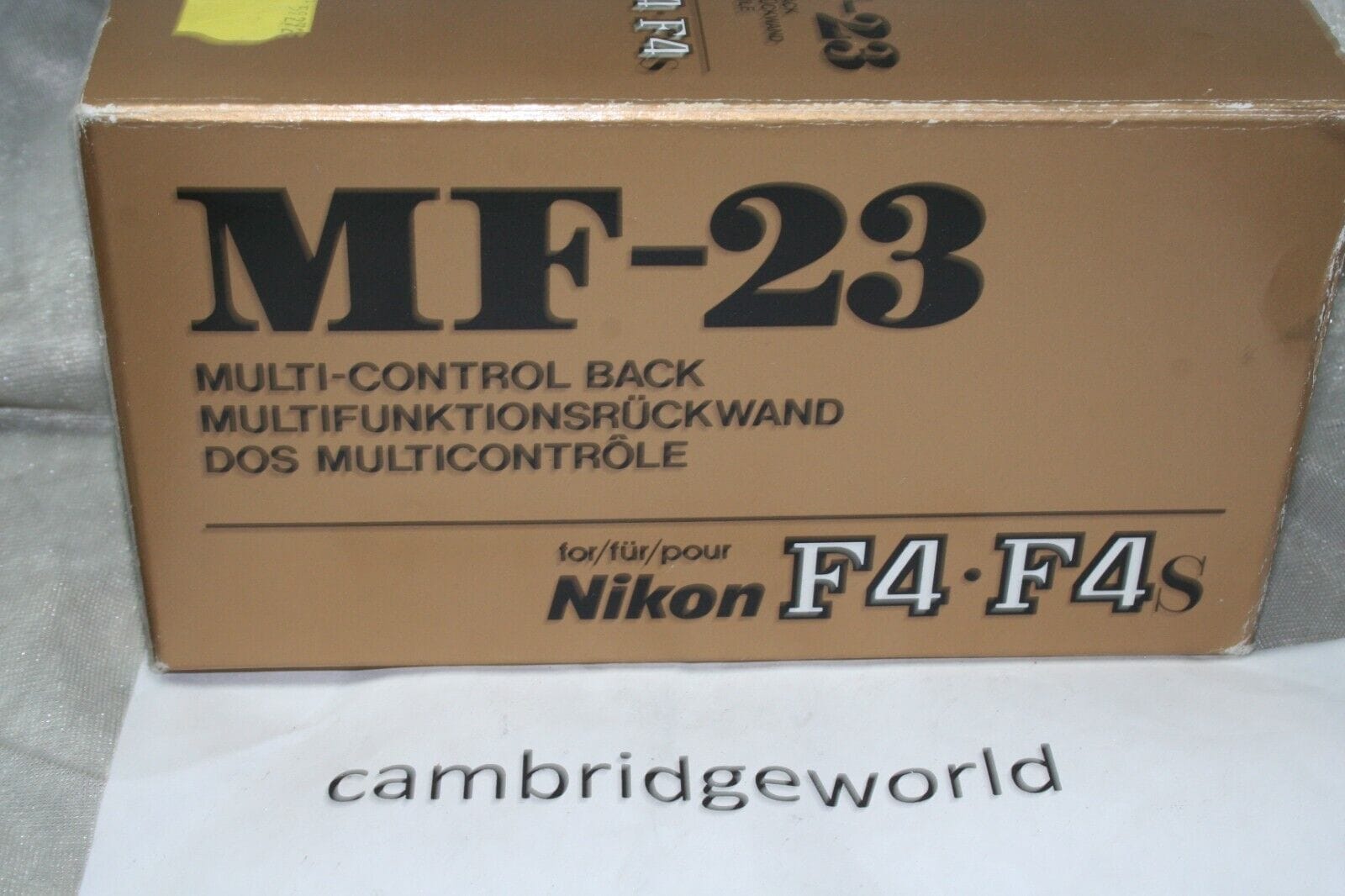 Nikon Cameras & Photo:Film Photography:Film Backs & Holders Nikon MF-23 Multi Control Data Back for F4 F4S F4E MF23 NEW OLD STOCK in BOX