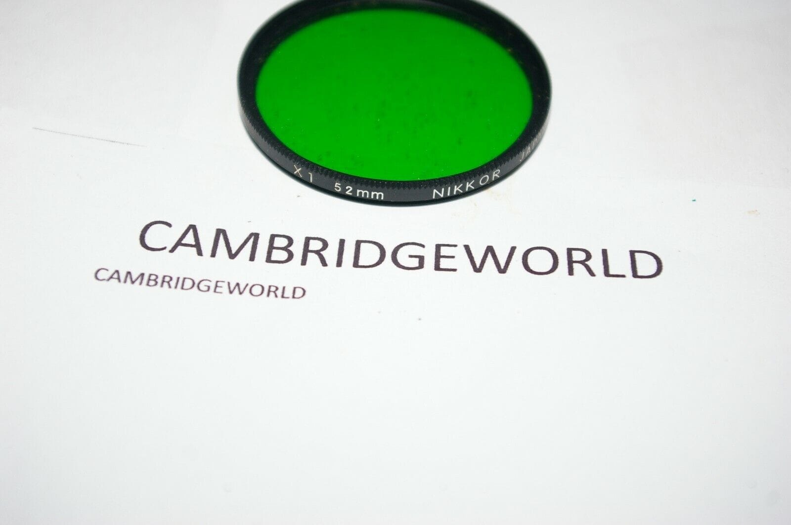 Nikon Cameras & Photo:Lenses & Filters:Filters NIKON 52mm GREEN X1 NEW OLD STOCK SCREW in FILTER ORIGINAL NIKON BRAND with CASE