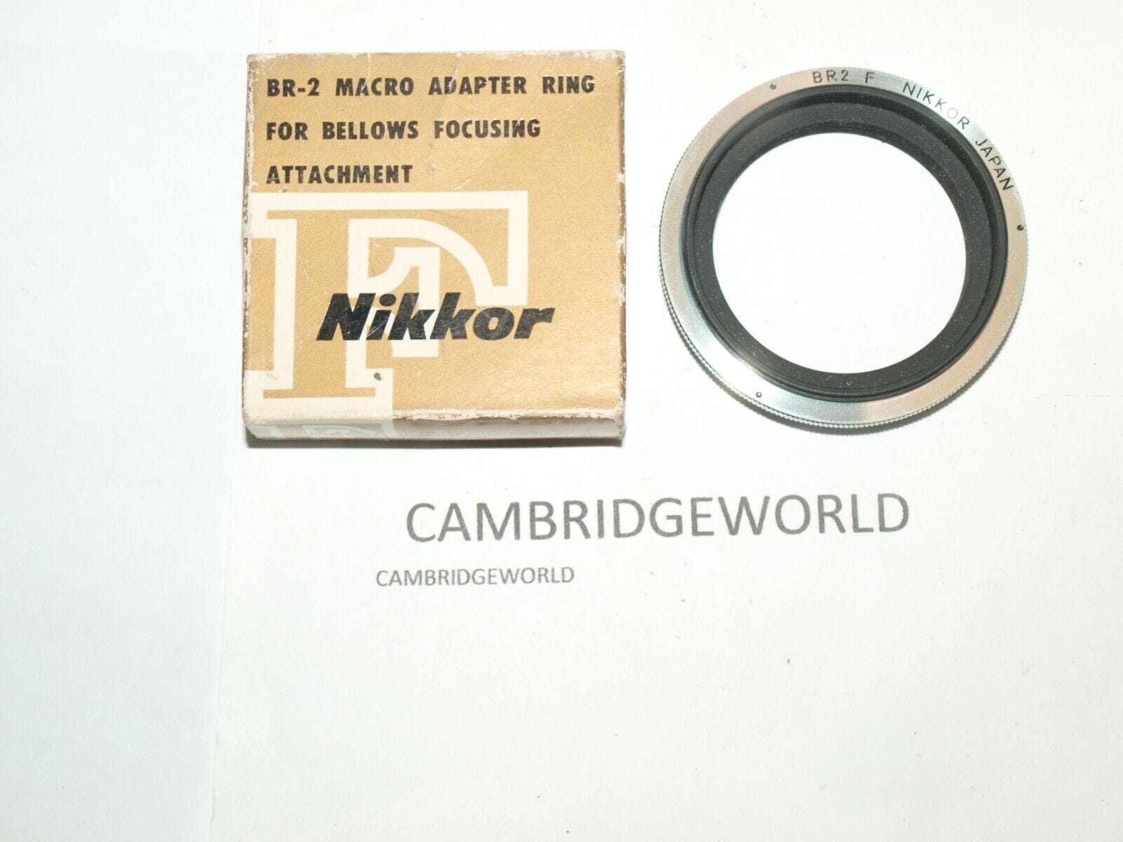 Nikon Cameras & Photo:Lenses & Filters:Filters NIKON NIKKOR REVERSING RING NEW MADE by NIKON JAPAN METAL 52mm FILTER SIZE BR-2