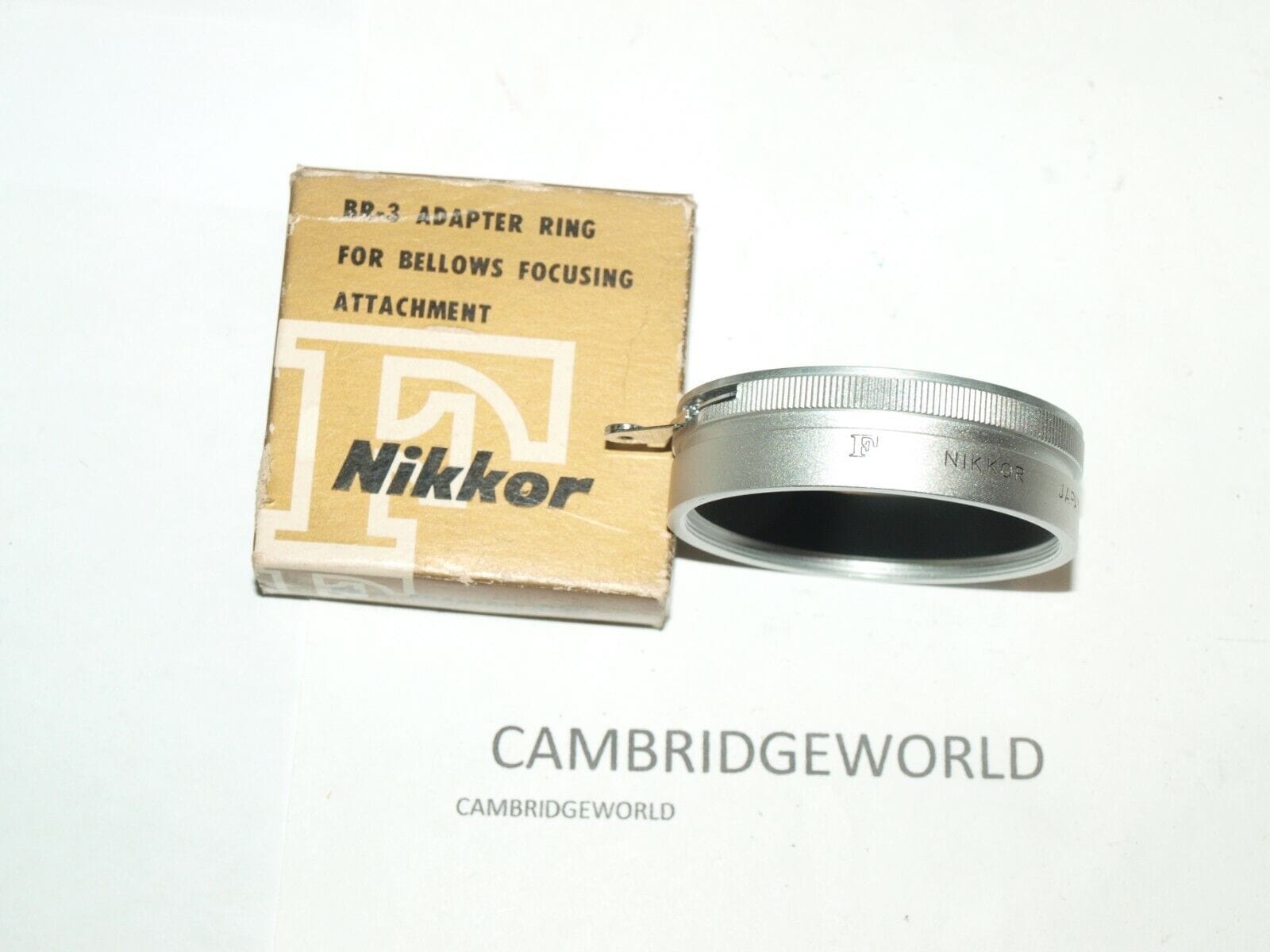 Nikon Cameras & Photo:Lenses & Filters:Filters NIKON NIKKOR REVERSING RING NEW MADE by NIKON JAPAN METAL 52mm FILTER SIZE BR-3