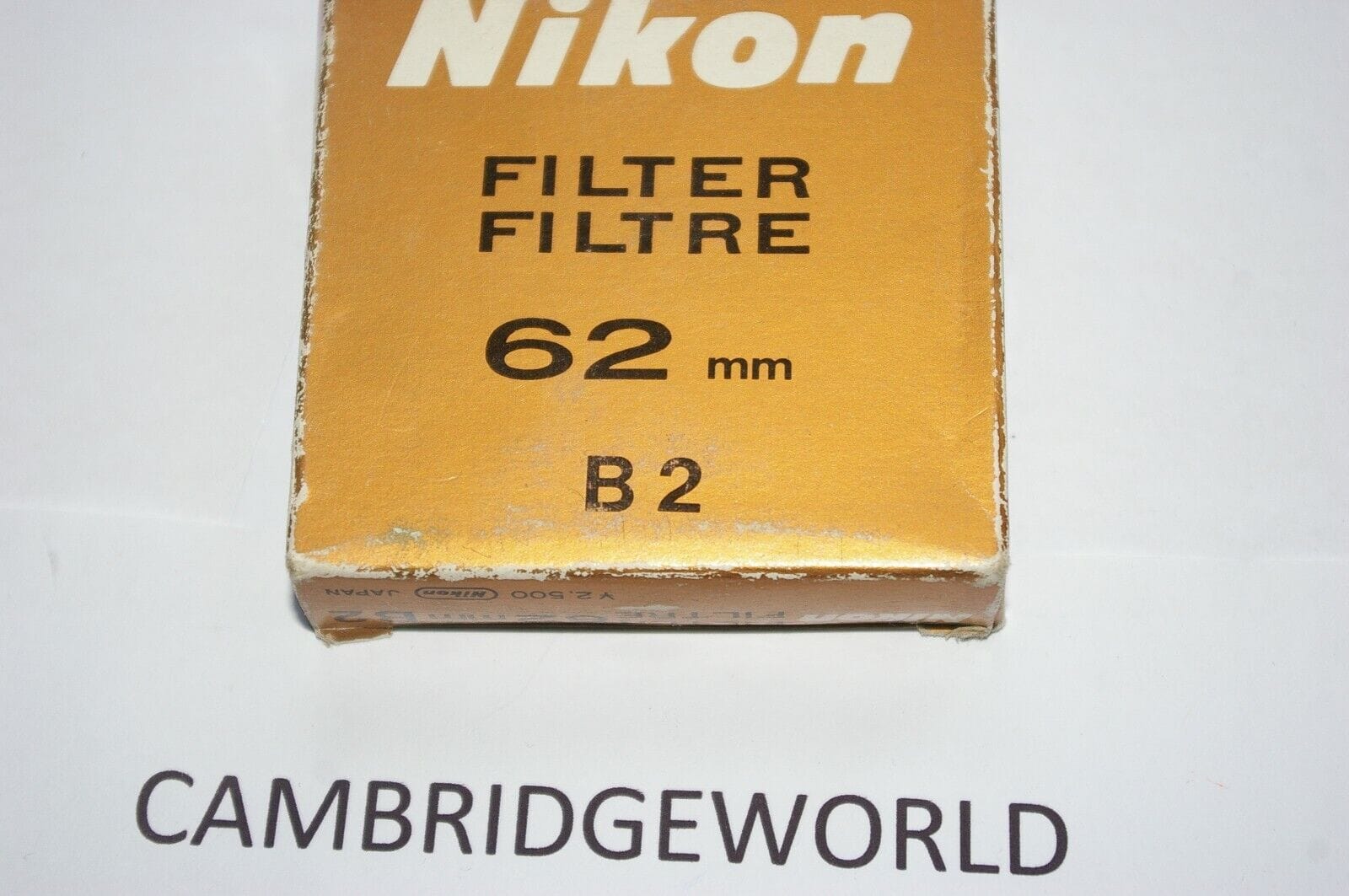 Nikon Cameras & Photo:Lenses & Filters:Lens Caps Nikon 62mm B2 82A SCREW in FILTER GENUINE NIKON BRAND NEW OLD STOCK in BOX