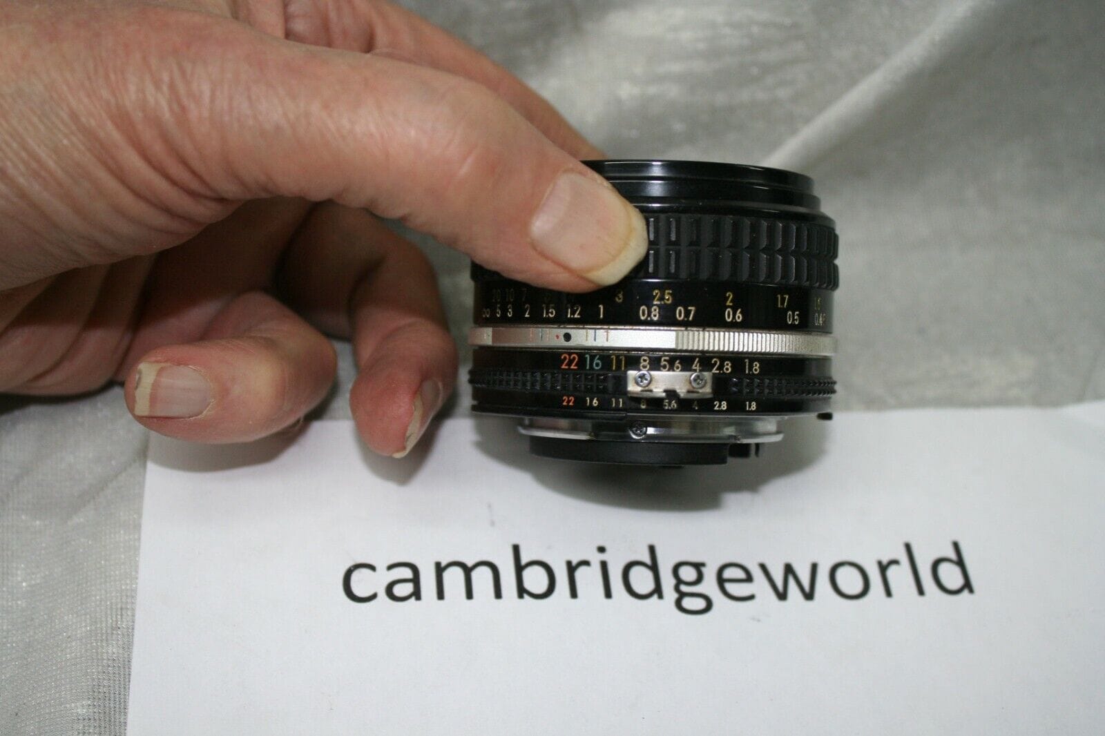 Nikon Cameras & Photo:Lenses & Filters:Lenses 50mm F1.8 NIKON NIKKOR AIS AUTO PRIME LENS METAL MOUNT REFURBISHED