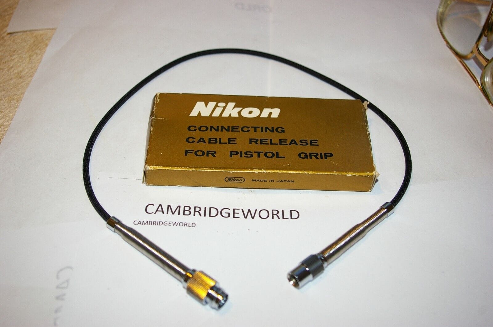 Nikon Cameras & Photo:Vintage Movie & Photography:Vintage Parts & Accessories Nikon Brand New Nikon Cable Release  for Nikon Pistol Grip  in Box