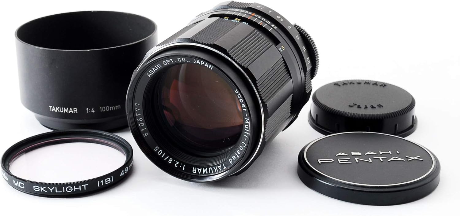 Pentax Pentax SMC Takumar 105mm F2.8 M42 Mount Telephoto Lens