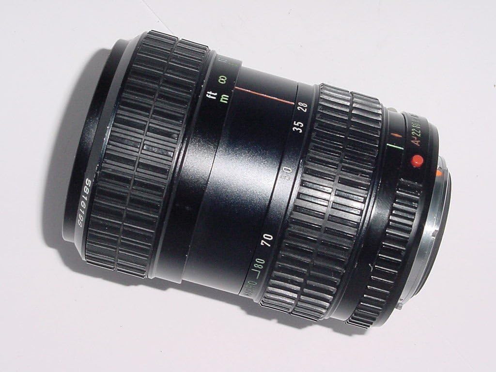Pentax Pentax Takumar-A Zoom 28-80 mm 28-80mm 1:3.5-4.5 Macro Takumar PK