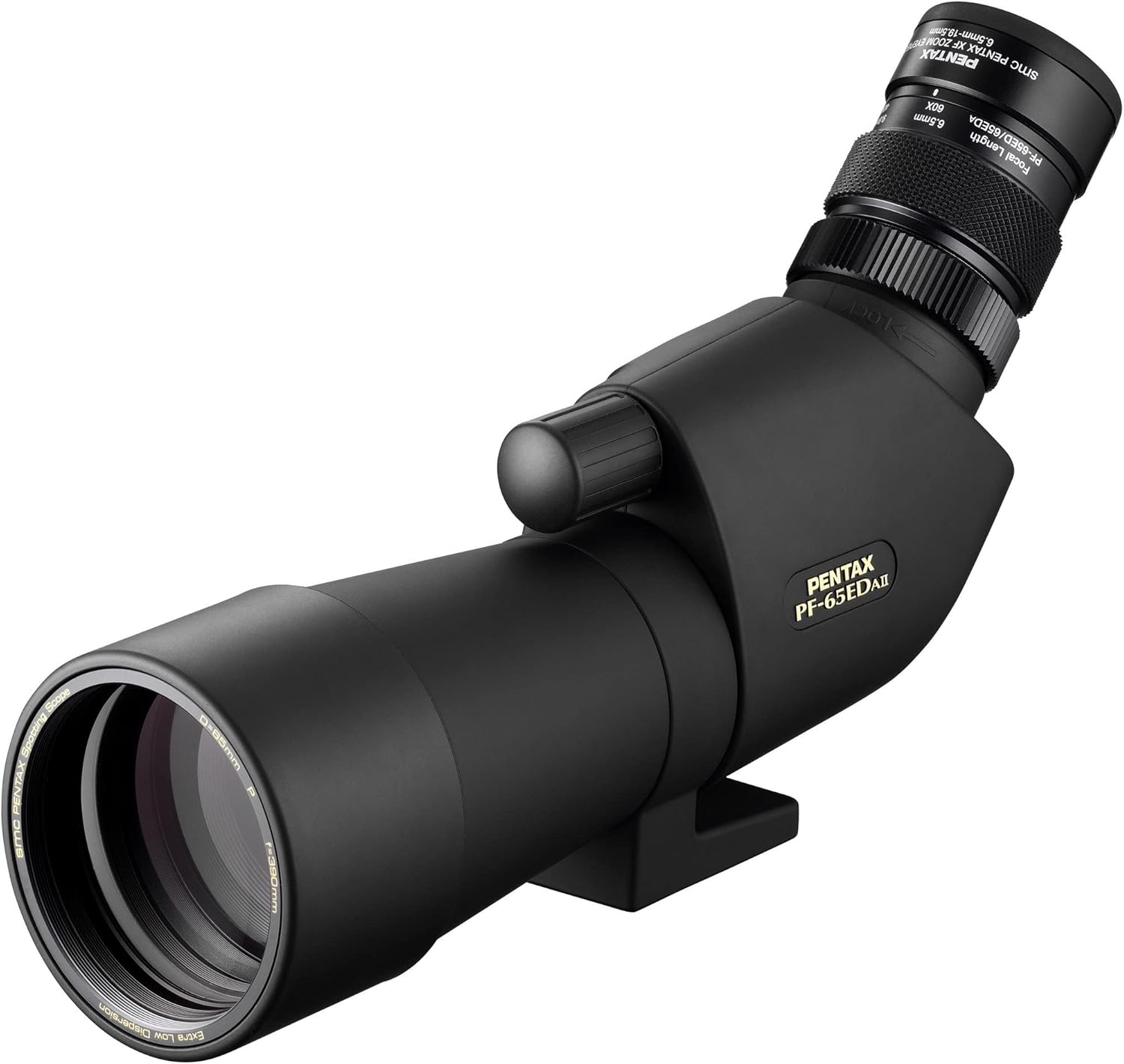 Pentax Sporting Goods:Hunting:Scopes, Optics & Lasers:Spotting Scopes Pentax PF-65EDAII 65mm Spotting Scope (Angled Viewing, Eyepiece Required)
