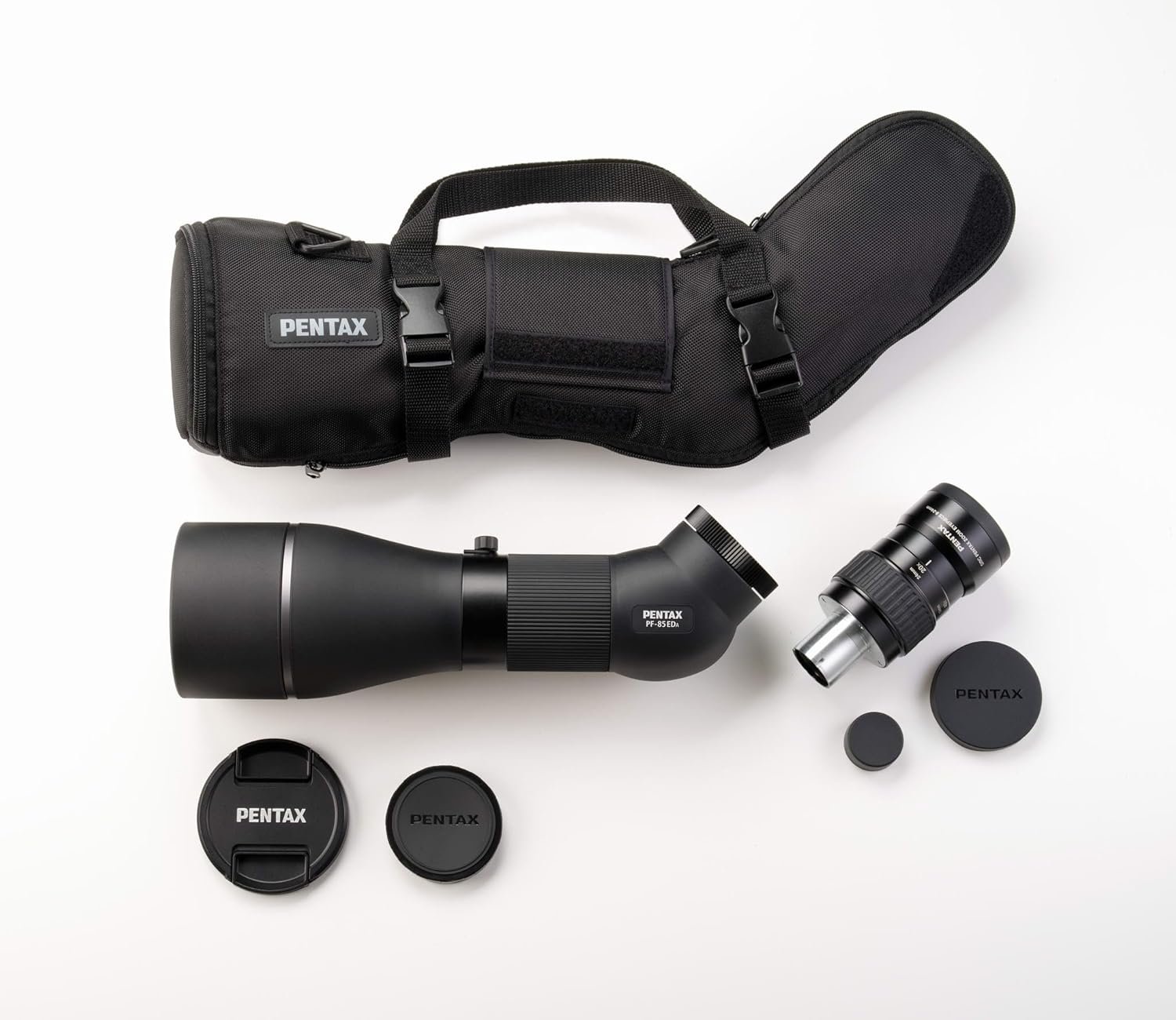Pentax Sporting Goods:Hunting:Scopes, Optics & Lasers:Spotting Scopes Pentax PF-85EDA 85mm Spotting Scope and 8-24mm Zoom Eyepiece Kit (Angled Viewing)