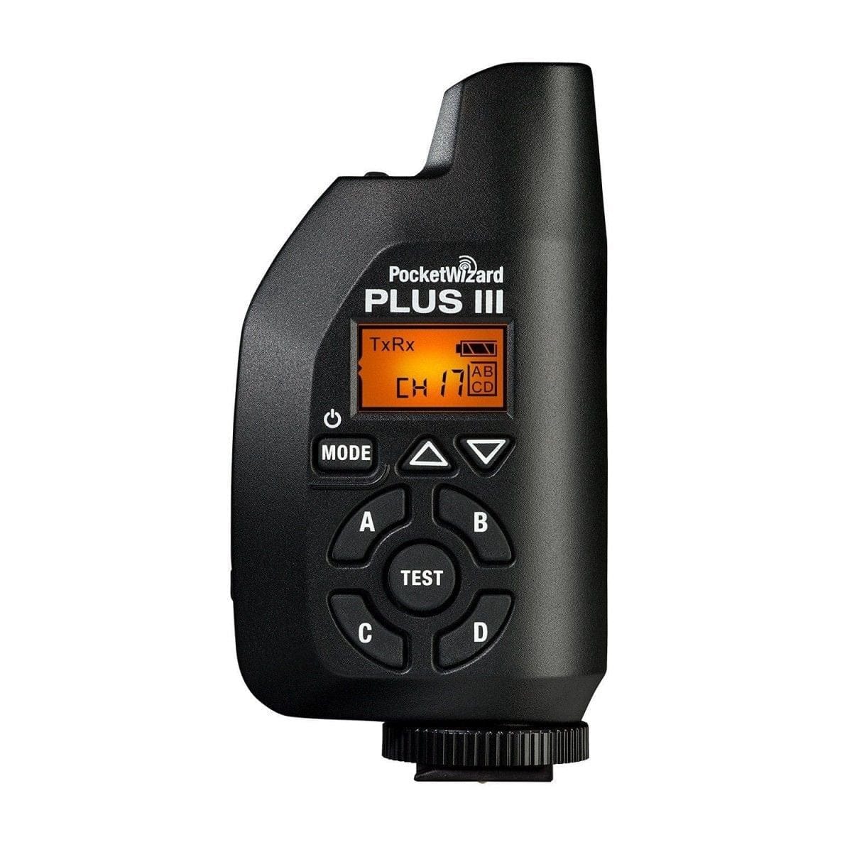 PocketWizard PocketWizard Plus III Transceiver (Black) + 3' Hot Shoe to Mini Jack Adapter