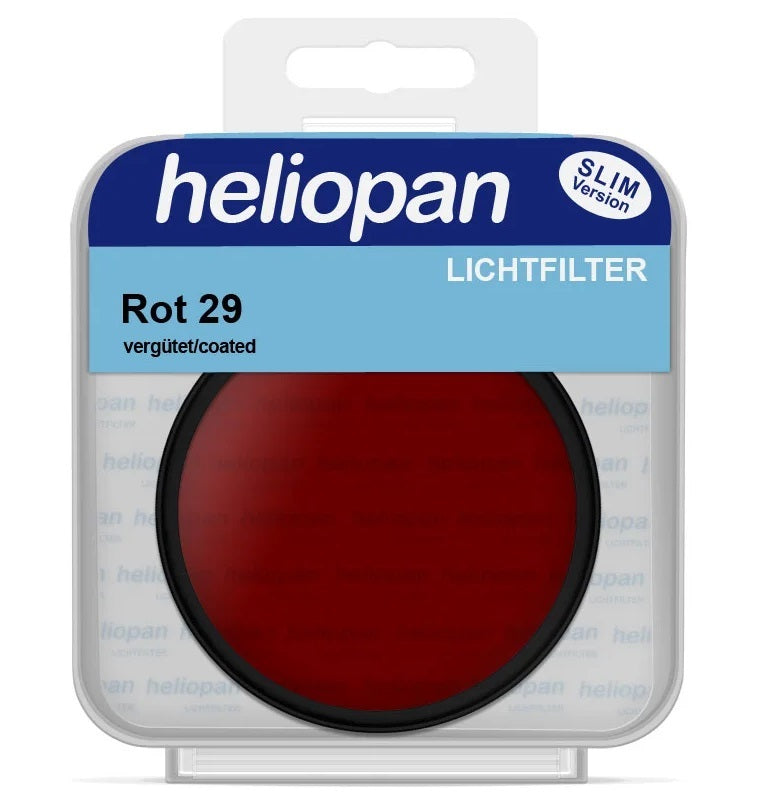 Heliopan Hasselblad Bay 60 Dark Red Filter (29) Schott Glass for B+W Photography