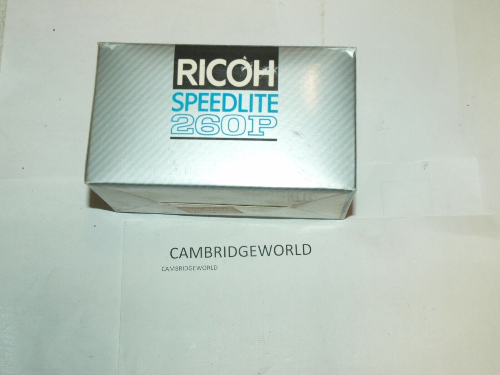 Ricoh Cameras & Photo:Flashes & Flash Accessories:Flashes RICOH SPEEDLITE 260P ELECTRONIC FLASH LIGHT NEW in ORIGINAL BOX with CASE