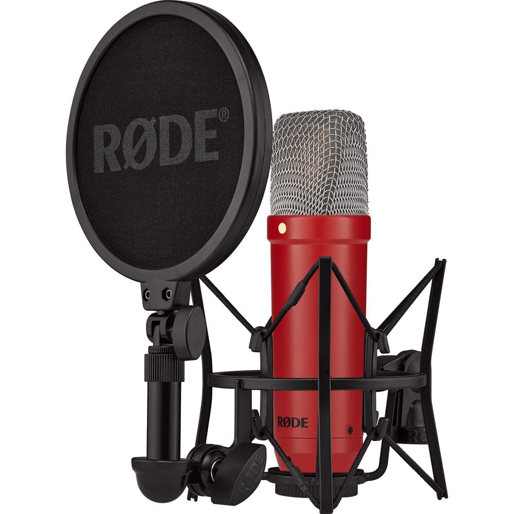 RODE RODE NT1 Signature Series Large-Diaphragm Condenser Microphone (Red)