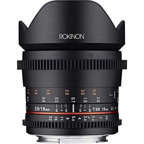 Rokinon Rokinon 16mm T/2.6 Ful Frame Cine DS Lens for Micro Four Thirds