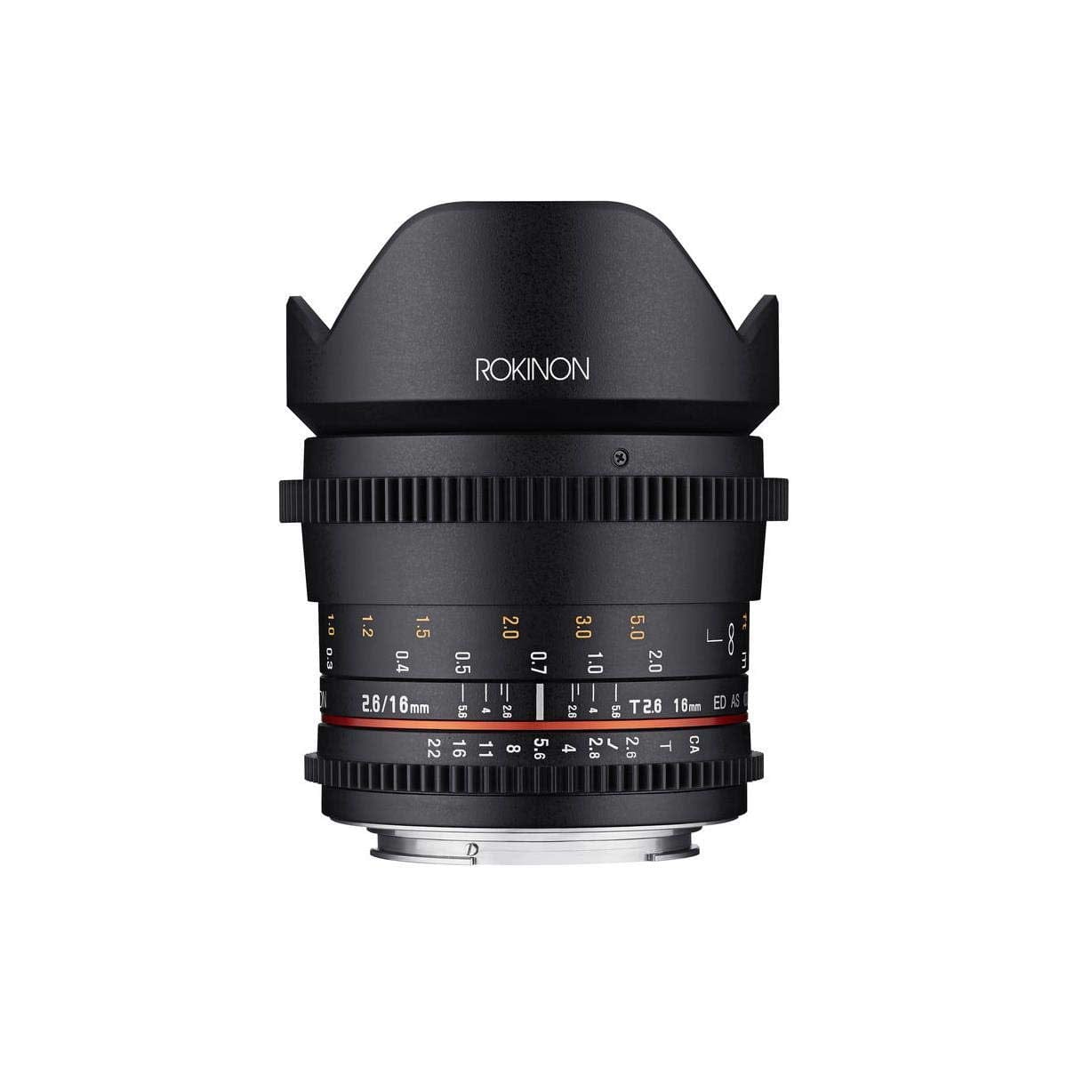 Rokinon Rokinon 16mm T2.6 Full Frame Cine DS Lens for Canon EF