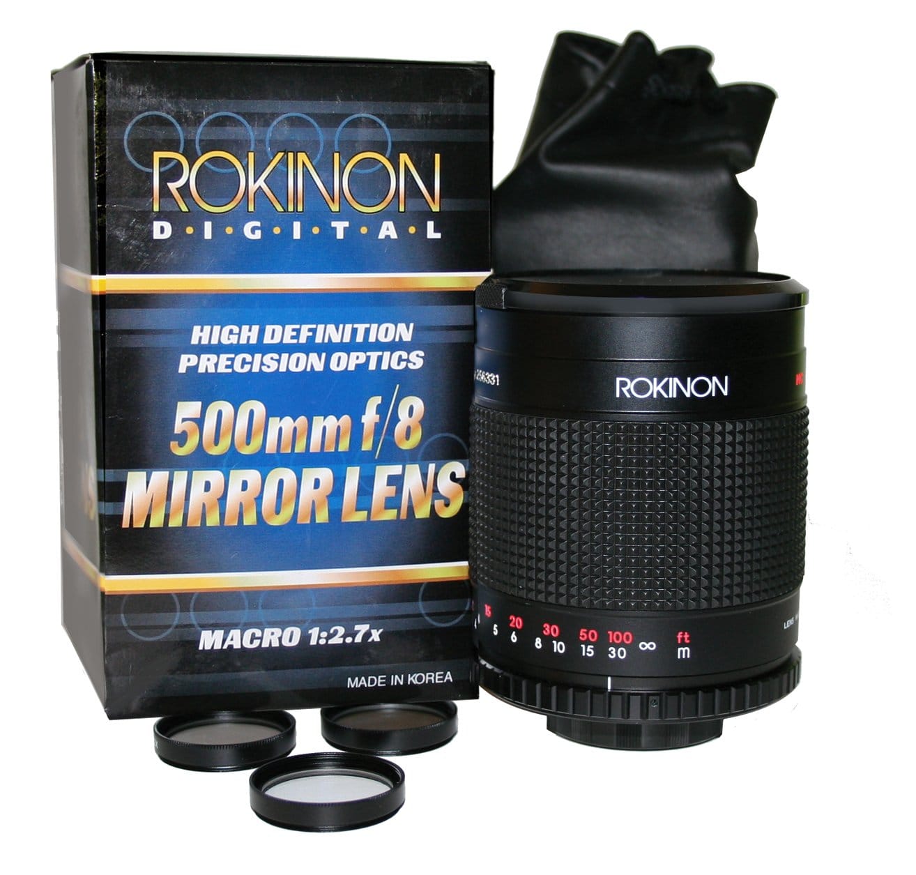 Rokinon Rokinon 500M 500mm F/8.0 Mirror Lens (Black)