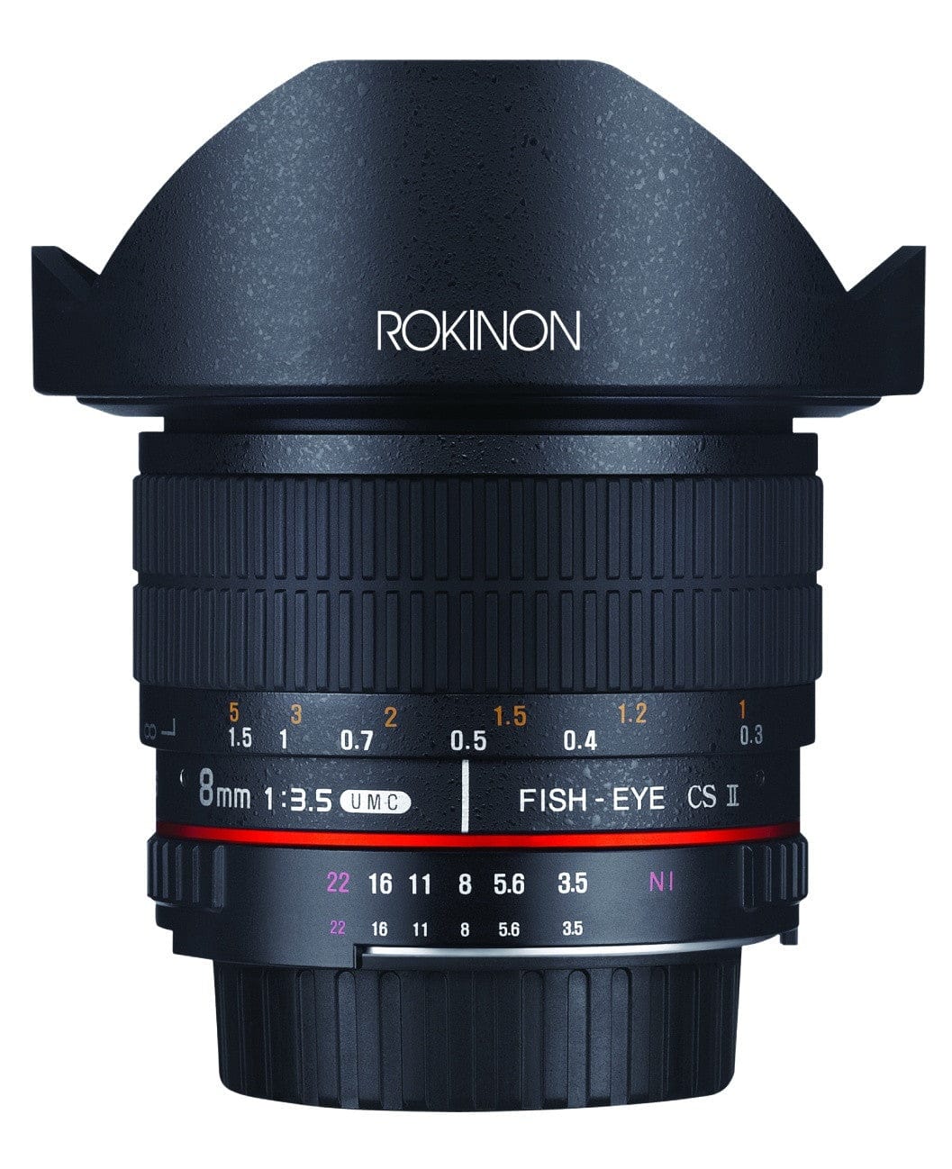 Rokinon Rokinon 8mm F3.5 HD Fisheye Lens with Removable Lens Hood [Multiple Mount Options]