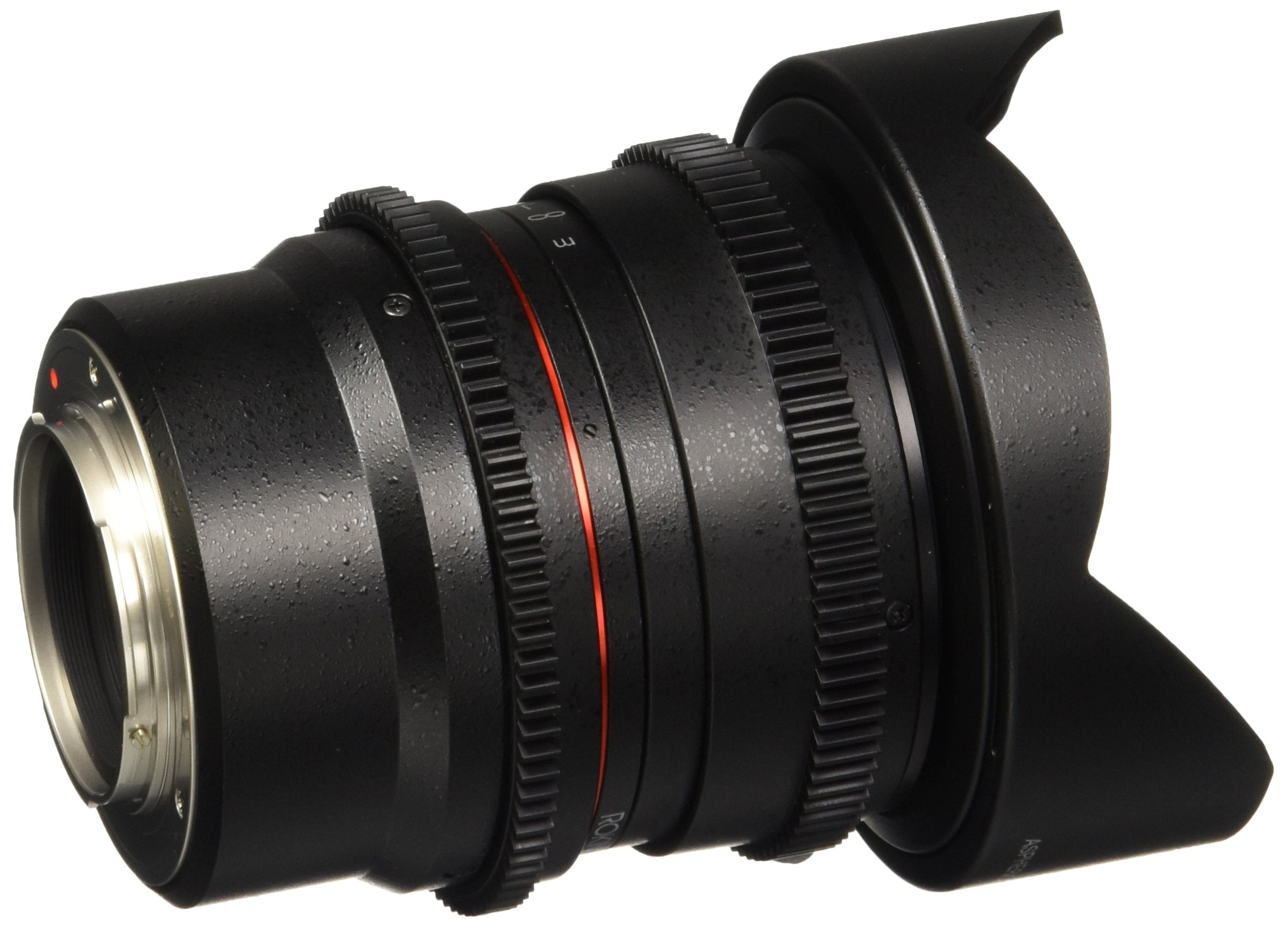 Rokinon Rokinon 8mm T3.8 AS IF MC CSII DH Cine Fisheye Lens with Removable Hood for Olympus and Panasonic Micro 4/3 (MFT) Mount Digital Cameras (RKHD8MV-MFT)