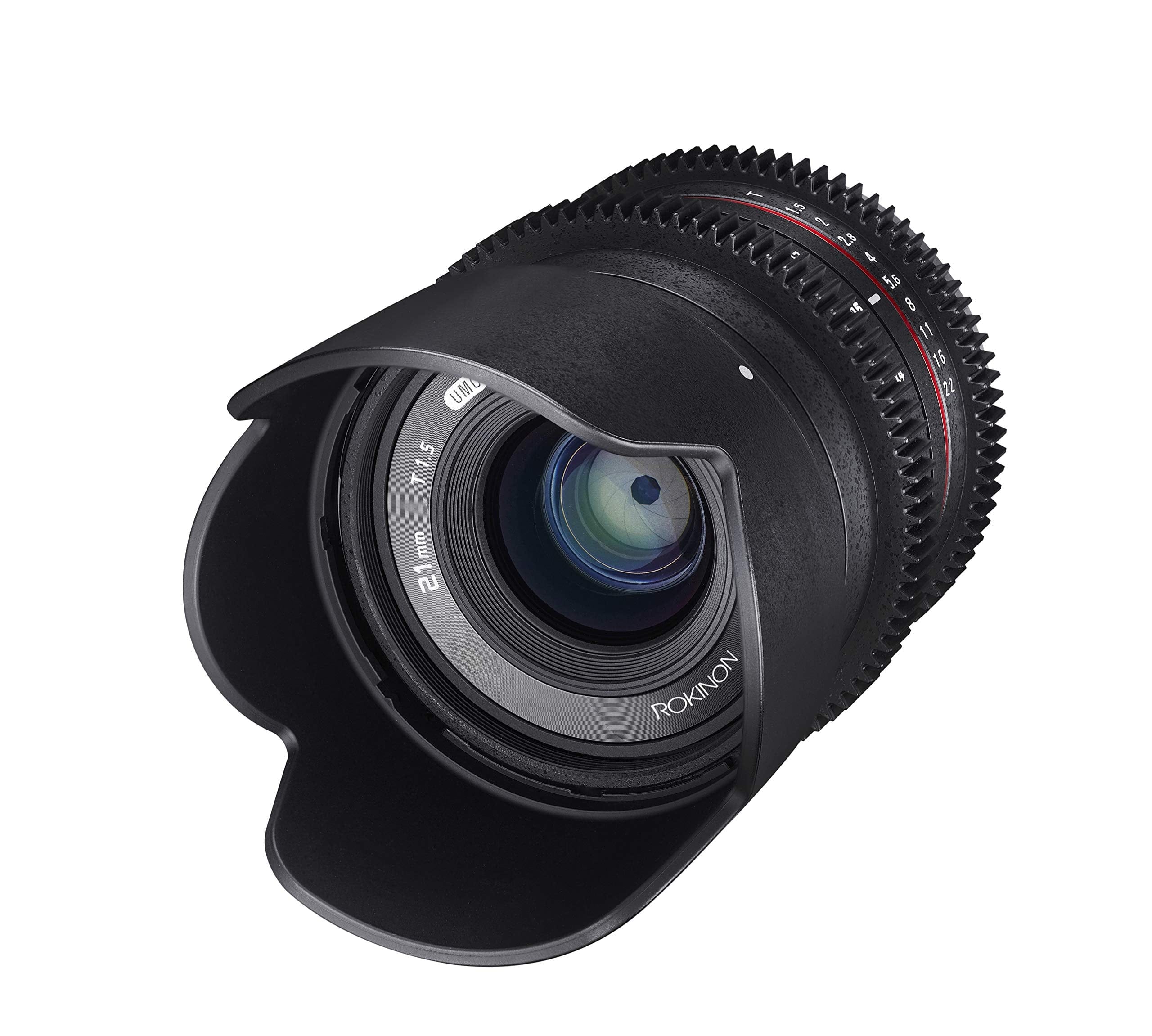 Rokinon Rokinon CV21M-MFT 21mm T1.5 Compact High Speed Wide Angle Cine Lens for Micro Four Thirds, Black