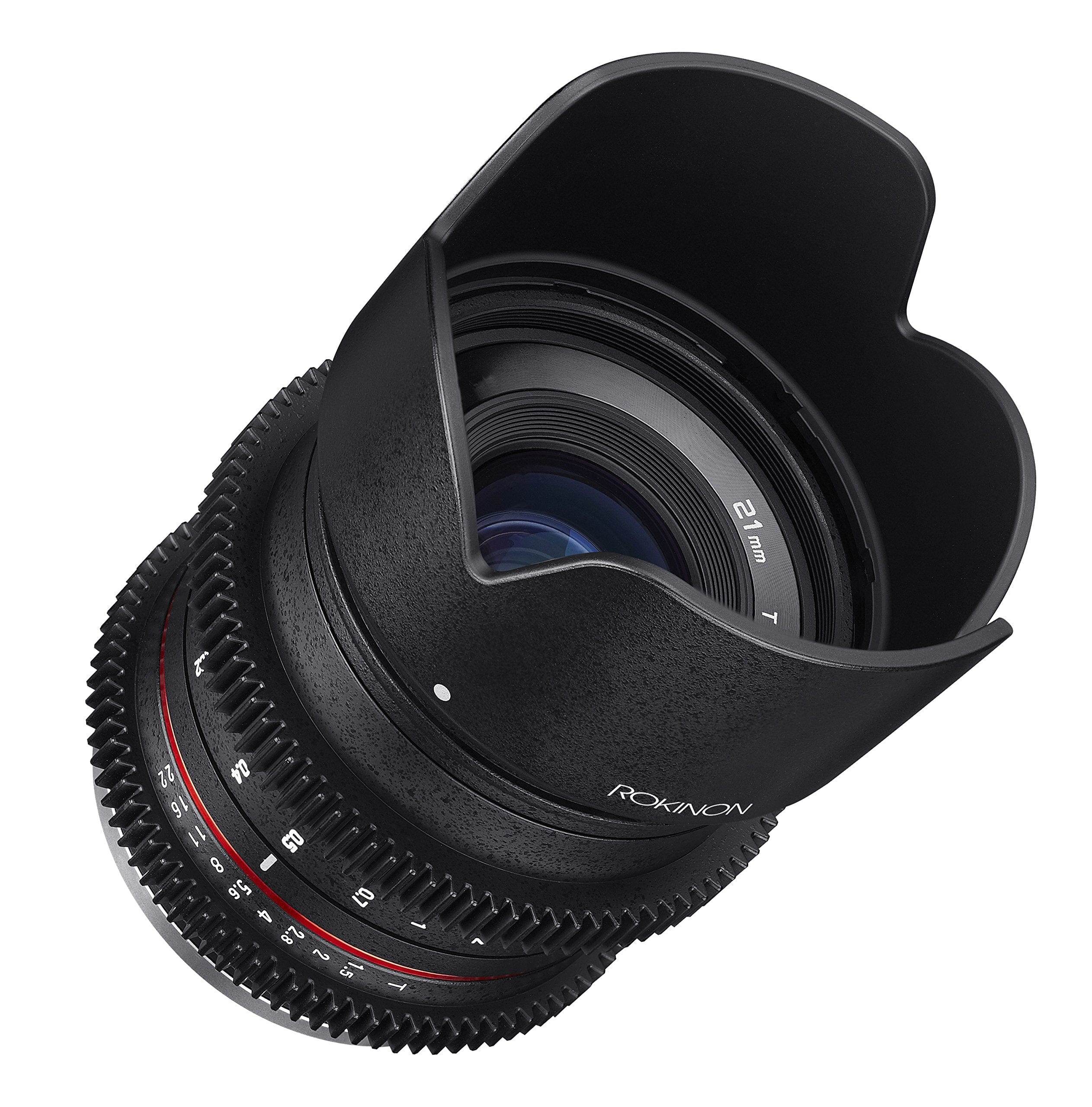 Rokinon Rokinon CV21M-MFT 21mm T1.5 Compact High Speed Wide Angle Cine Lens for Micro Four Thirds, Black