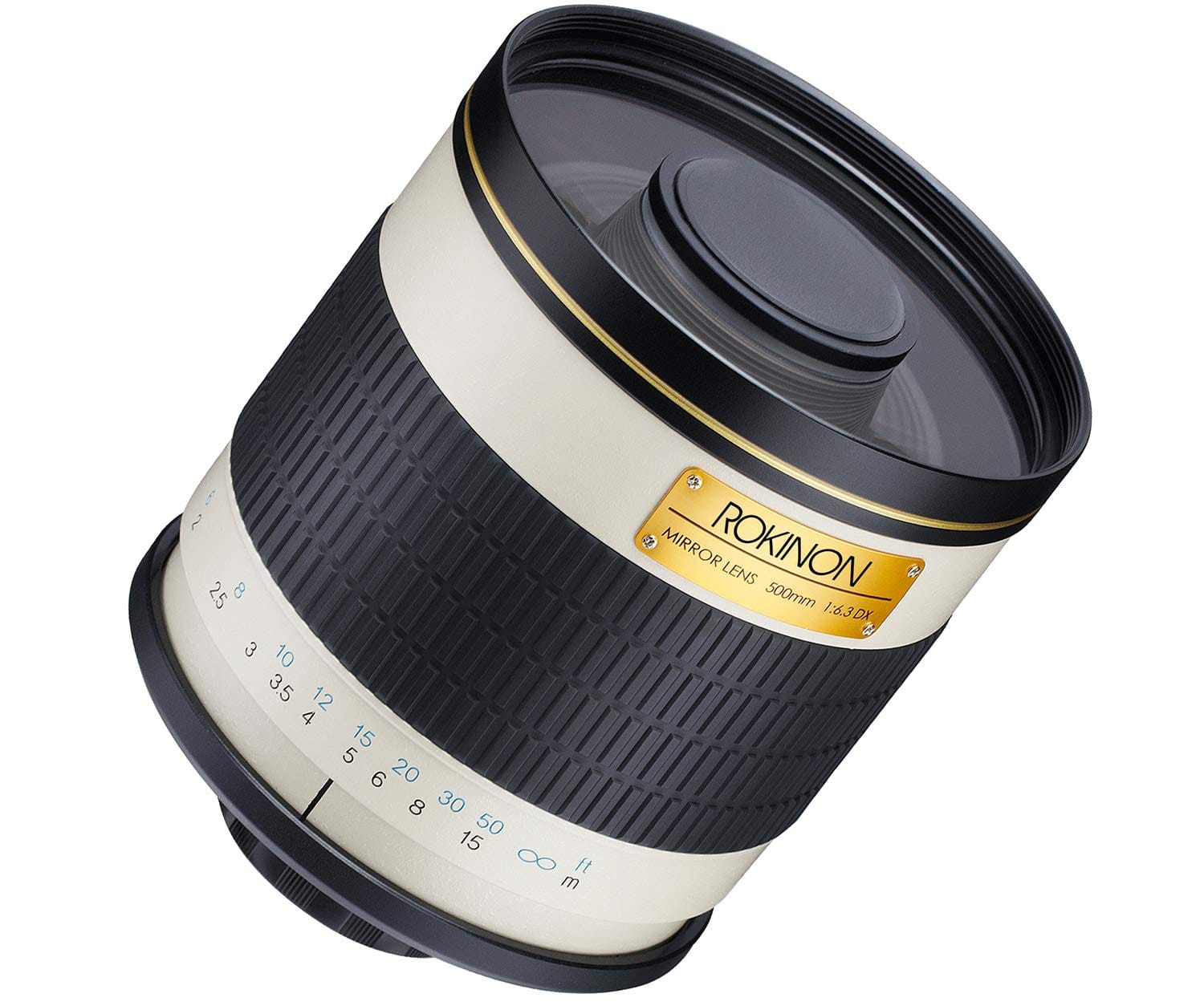 Rokinon Rokinon ED500M-4/3 500mm F6.3 Mirror Lens for Olympus 4/3 (White)