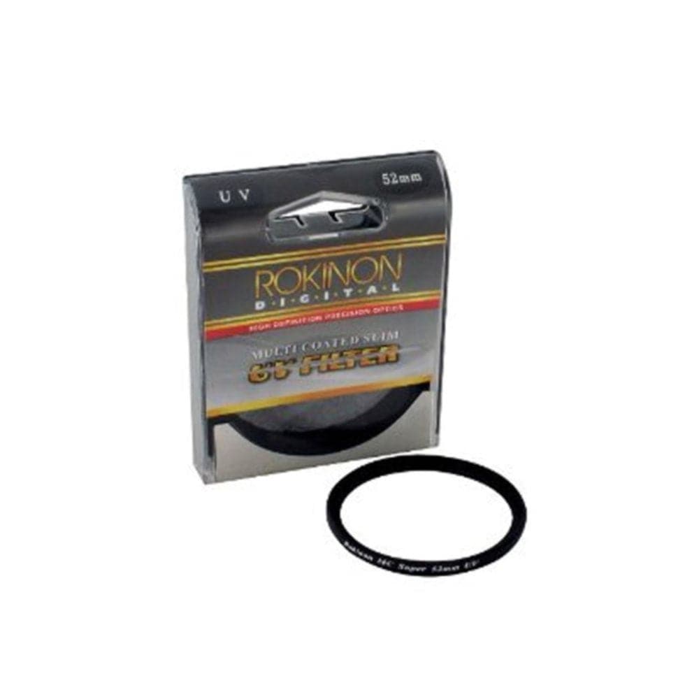 Rokinon Rokinon MC-UV52 52mm Multi-coated UV Filter Improves Clarity/Color Balance Electronic Computer Accessories