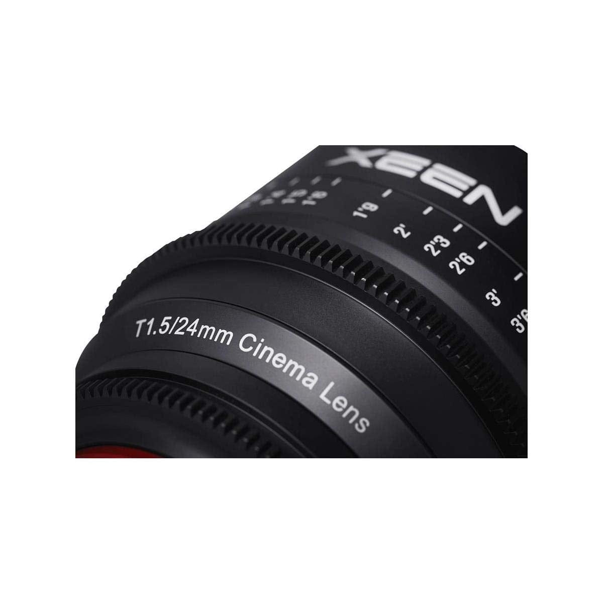 Rokinon Rokinon XEEN 3 Lens Bundle Consists of Xeen 24mm T1.5 Cine Lens, Xeen 50 T1.5 Cine Lens, Xeen 85 T1.5 Cine Lens for PL Mount