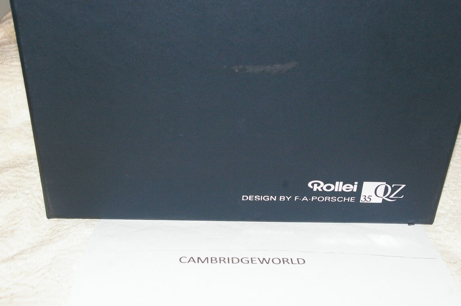 Rollei Cameras & Photo:Film Photography:Film Cameras ROLLEI QZ 35 T OUTFIT FA PORCHE DESIGN ORIGINAL GENUINE in ROLLEI BOX with FLASH