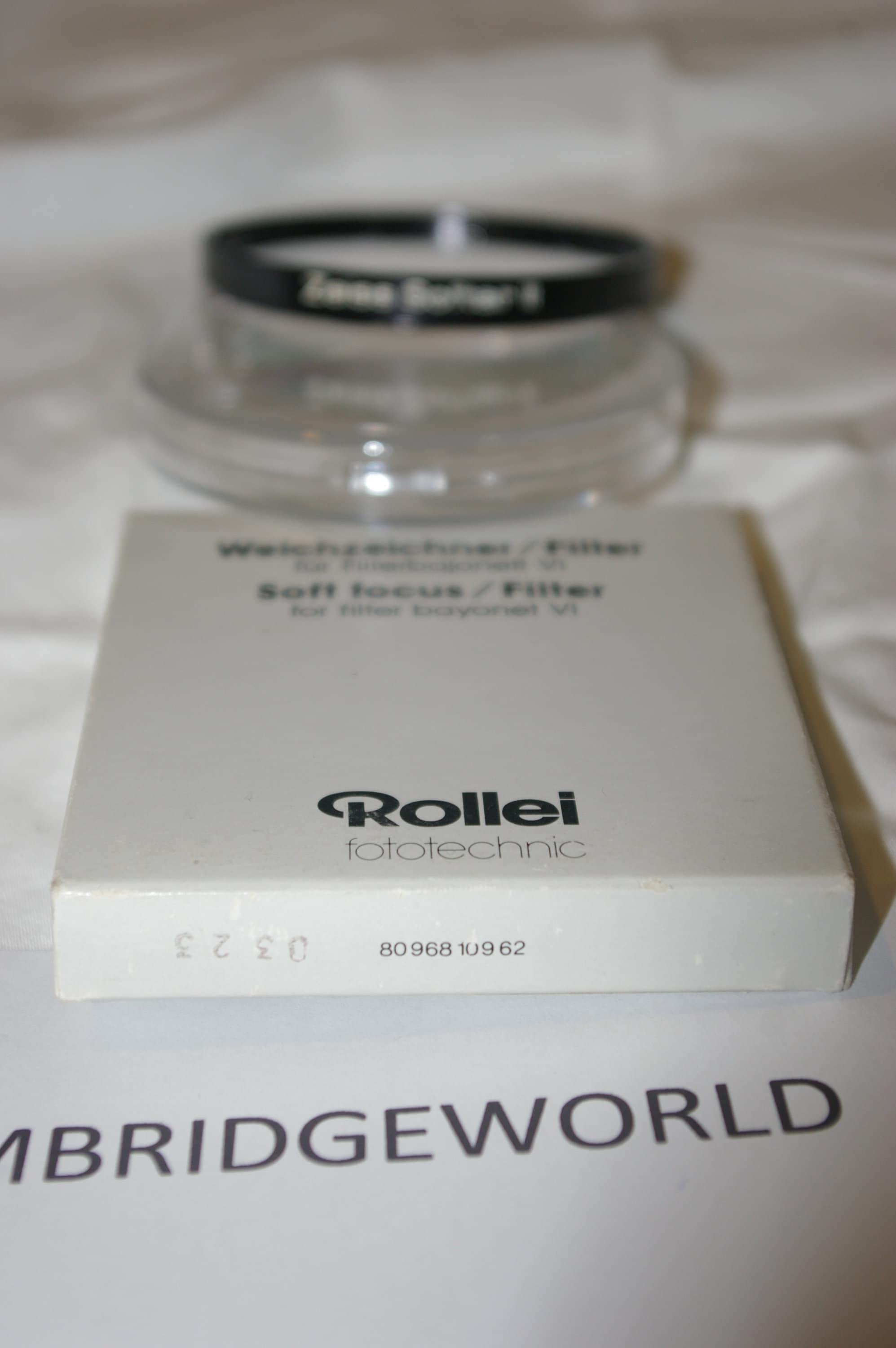 Rollei NEW old stockRollei Zeiss soft focus Softar II rollei bay VI in box