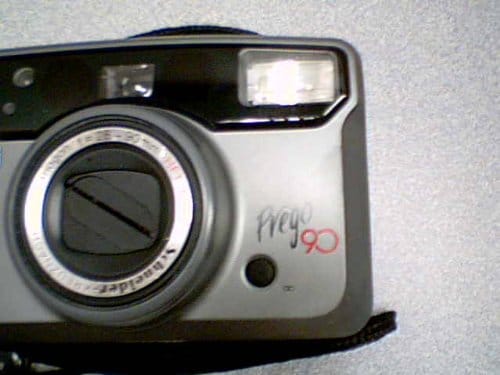 Rollei Rollei Fototechnic Germany Rollei Prego 90 35mm Film Camera w/Rollei Schneider-Kreuznach AF-Variogon F=28-90mm HFT Marko Rolleo Camera (Silver Color)(35mm Film Camera)