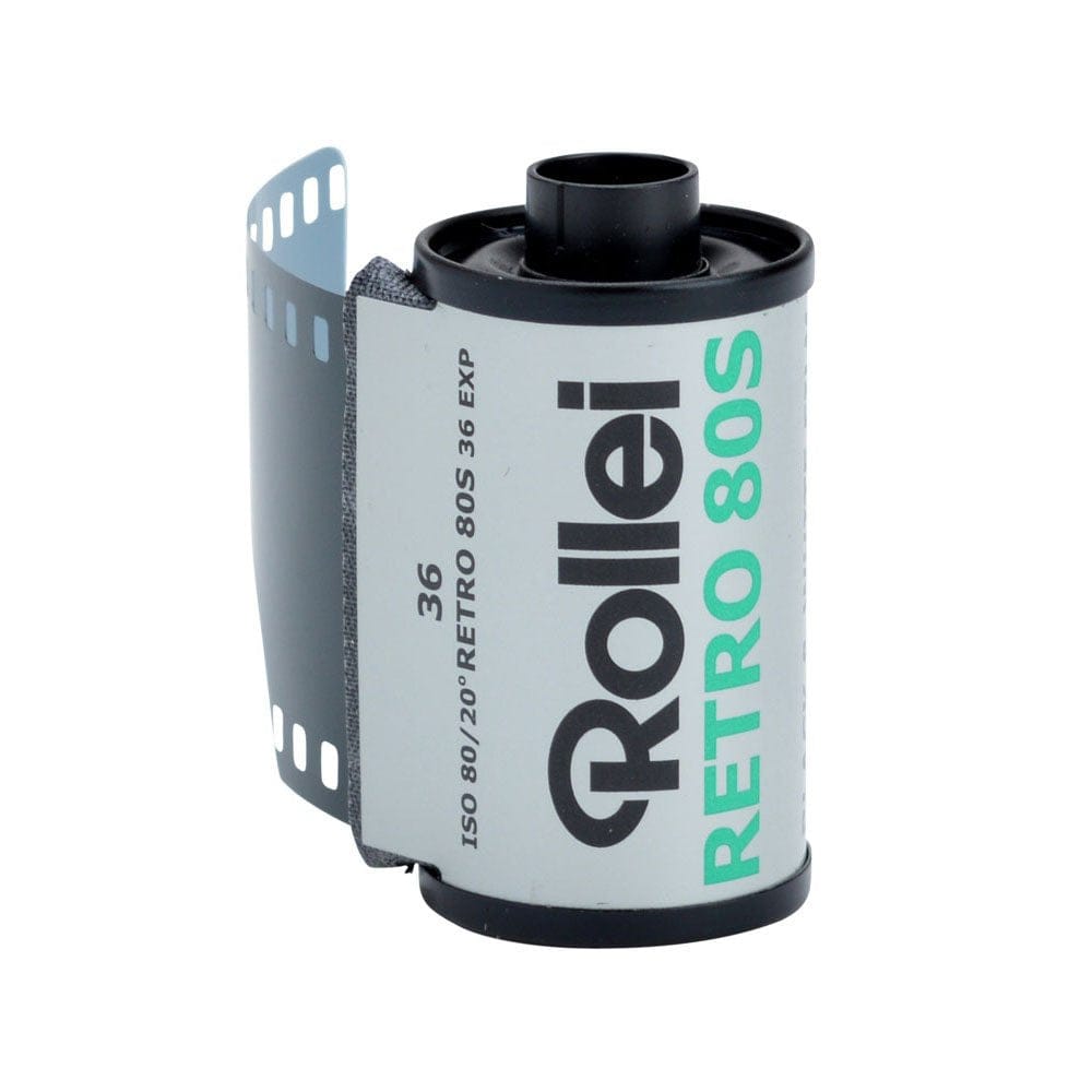 Rollei Rollei Retro 80S 80 ISO Panchromatic Black & White Film, 35mm, 36 Exposure