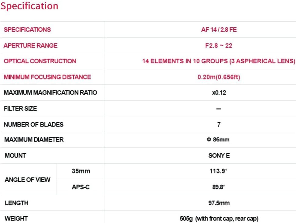 Samyang Cameras & Photo:Lenses & Filters:Lenses Samyang 14mm f/2.8 ED AS IF UMC Lens for Nikon F