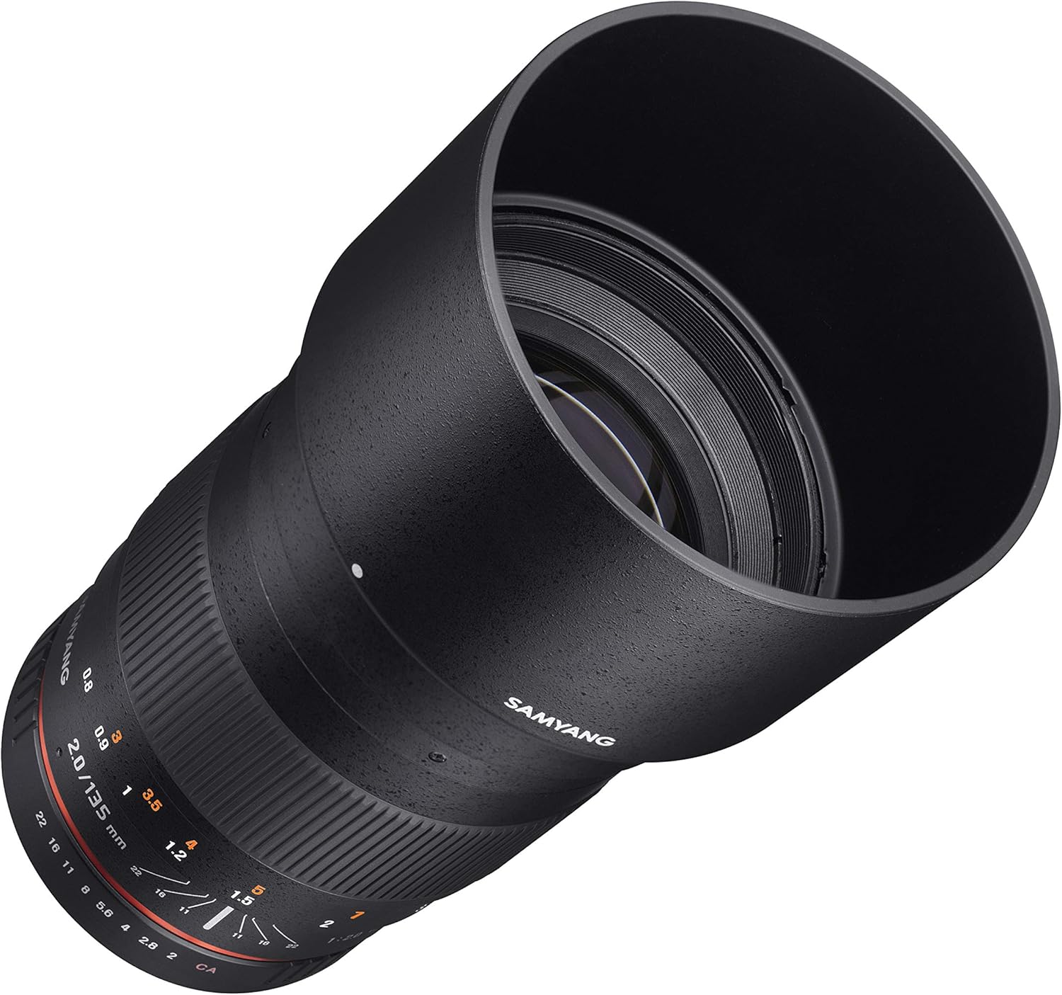 Samyang Samyang SY135M-C 135-135mm f/2.0-22 Telephoto-Prime Lens Fixed Prime 135mm F2.0 ED UMC Telephoto Lens for Canon EF Digital SLR Cameras