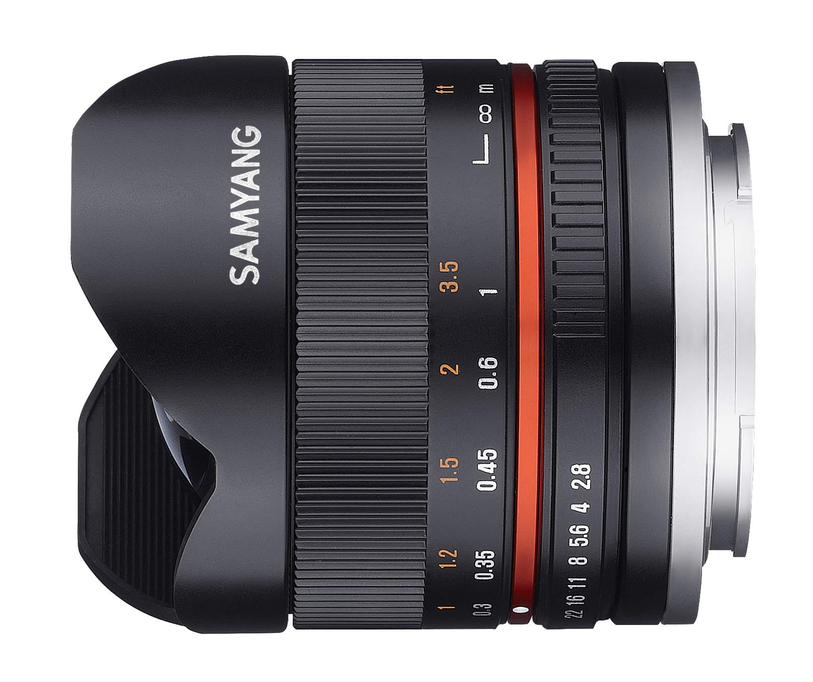 Samyang Samyang SY28FE8BK-SE 8mm F2.8 Ultra-Wide Fisheye Lens for Sony E-mount and Sony NEX Cameras