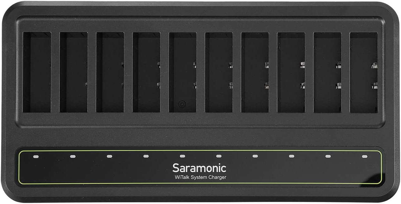 Saramonic Consumer Electronics:Radio Communication:Parts & Accessories:Headsets & Earpieces WiTalk-WT5S 5-Person Full-Duplex 1.9GHz Wireless Single-Ear Headset Intercom System with Hard Case