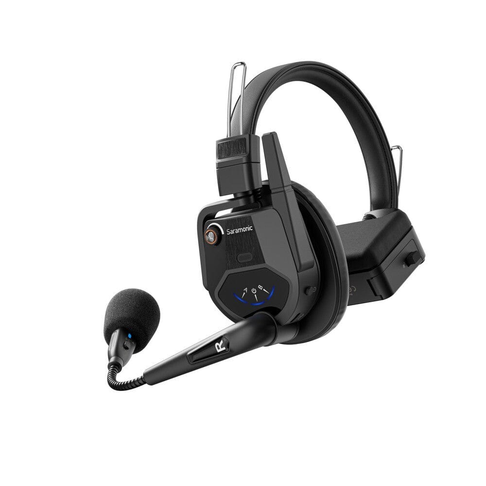 Saramonic Electronics > Audio > Microphones > Wireless Microphones Saramonic WiTalk9-4S 4-Person Duplex Wireless Intercom System w Single-Ear (1.9GHZ)