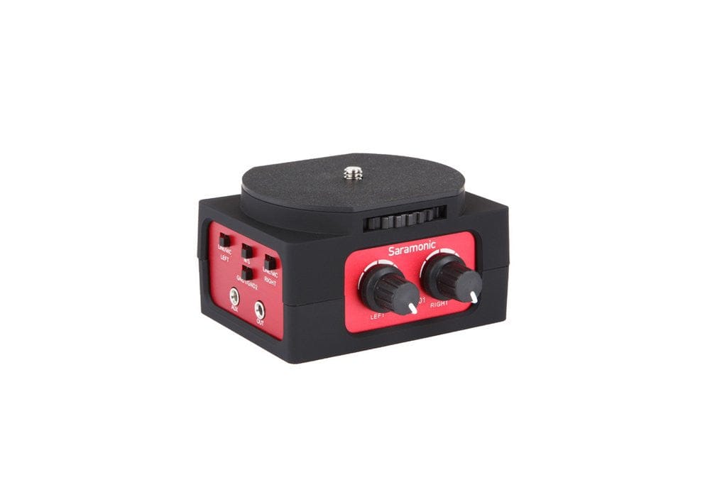 Saramonic Saramonic SR-AX101 Universal Audio Adapter with Dual XLR Inputs for DSLR Cameras & Camcorders