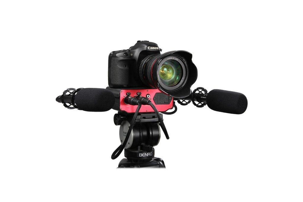 Saramonic Saramonic SR-AX104 Two-Channel XLR Audio Adapter with Preamplifiers and Phantom Power for DSLR Cameras & Camcorders Kit with Cleaning Cloth