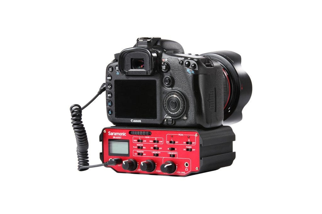 Saramonic Saramonic SR-AX107 Two-Channel XLR Audio Adapter for DSLR Cameras & Camcorders