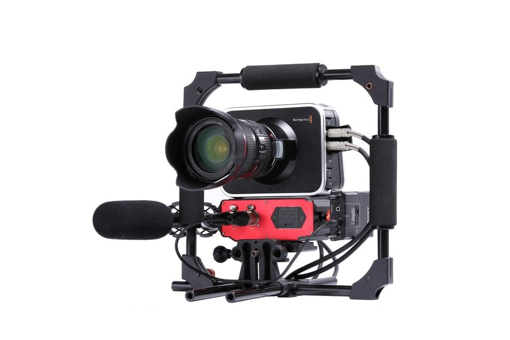 Saramonic Saramonic SR-BMCCA01 Two-Channel XLR Audio Adapter for the Blackmagic Cinema Camera Kit with Cleaning Cloth & 9V Battery