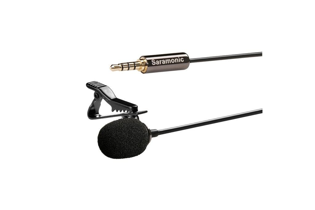 Saramonic Saramonic SR-LMX1 Lavalier Microphone for Apple/Android Smartphones Kit with Cleaning Cloth