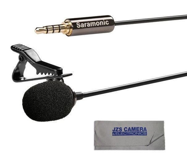 Saramonic Saramonic SR-LMX1 Lavalier Microphone for Apple/Android Smartphones Kit with Cleaning Cloth