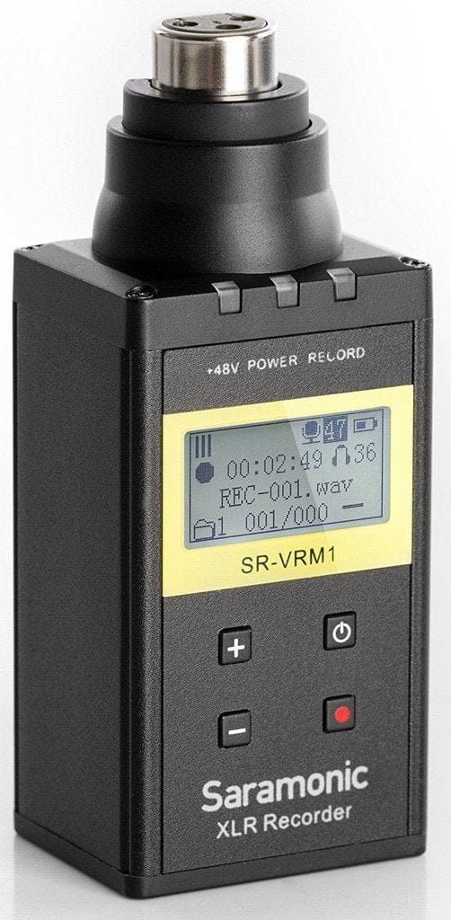Saramonic Saramonic SR-VRM1 Digital Plug-on Linear PCM Recorder for XLR Microphones