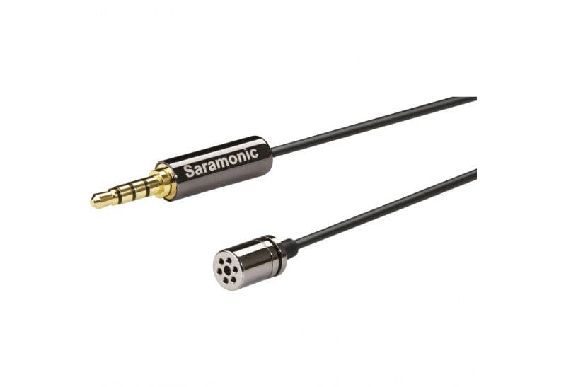 Saramonic Saramonic SR-XLM1 Broadcast-Quality Lavalier Omnidirectional Microphone with 3.5mm TRS Connector for DSLR Cameras, Camcorders, Recorders & Saramonic Devices