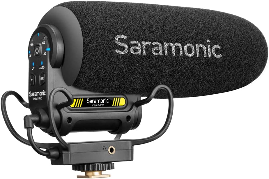 Saramonic Saramonic VMIC5PRO Supercardioid Shotgun Microphone for Camera/Camcorder