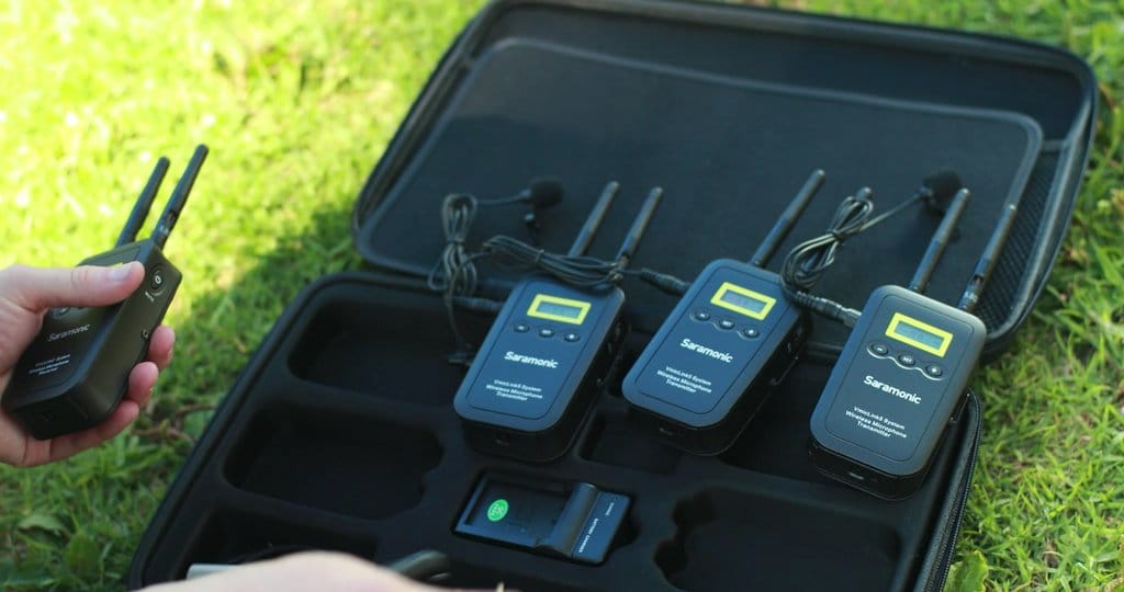 Saramonic Saramonic VMICLINK5 5.8GHz SHF Wireless Lavalier Microphone System